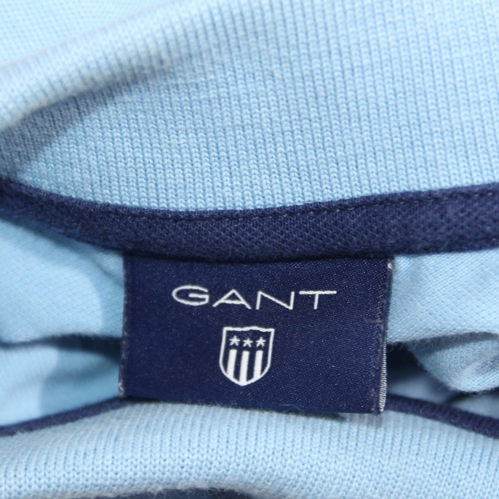 Gant Polo Shirt Large Blue Mens - Picture 10 of 13